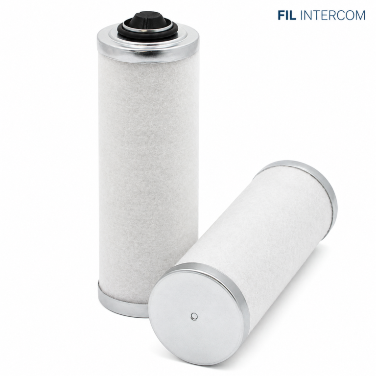 Filtru separator / exhaustor 532000512 cu pâslă și supapă pentru pompe Busch