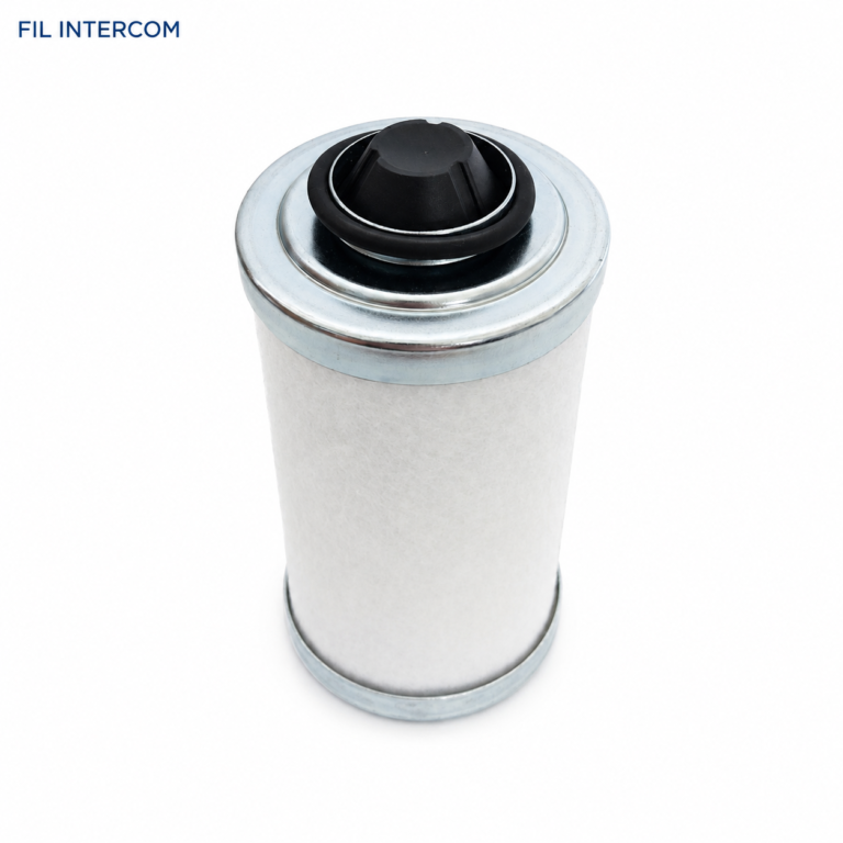 Filtru separator / exhaustor 532000510 cu supapă pentru pompe de vacuum Busch